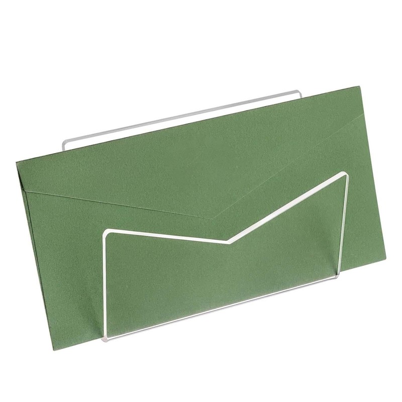 Mail Holder Desktop Letter Holder Book Transparent Sorting Rack File