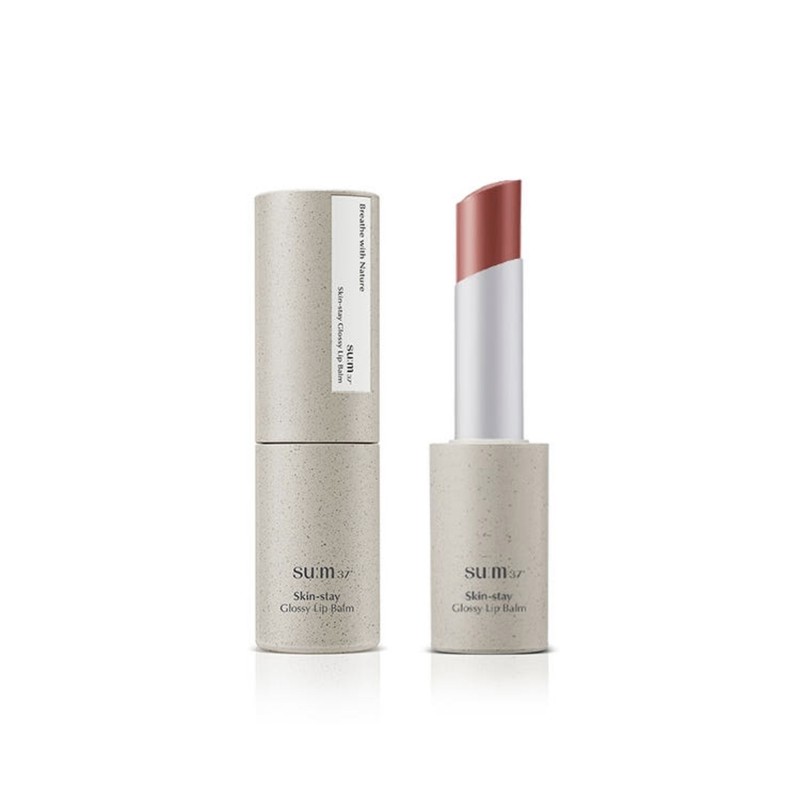 Su:37 degrees Skin Stay Glossy Lip Balm 4.2g Red Tack