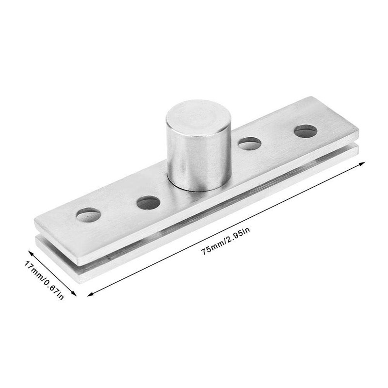 360 Degree Swivel 75mm Long Door Hinge (Central Pivot)