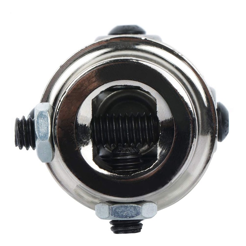 cciyu 11/16"-36 Spline * 3/4" DD Chrome Steering joints Single