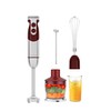 MegaWise 5-in-1 Immersion Hand Blender Set with Variable Speed, 400W,