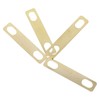 4Pcs Guitar Neck Shim Brass Material Heightening Gasket Set Musical