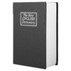 Black English Dictionary Safe Box Money Jewelry Collection Storage Case