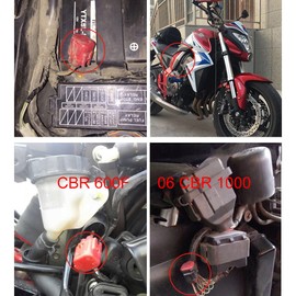 Idea Waterproof Motorcycle Gear Indicator for Honda CB300F CBR400R CBR600RR Fury NC Motorcycle Gear Meter LED Digital Display Shift Lever Sensors