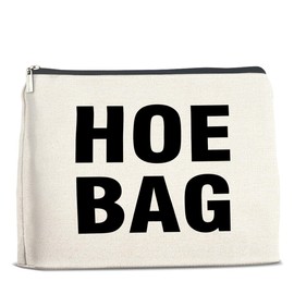 UPNEGE Funny Makeup Bag Gifts for Women Friends Hostess Gift Hoe Bag Cosmetic Bags Zipper Pouch Cool Gifts