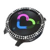 jojofuny Watch Protective Case Diamond Plating Full Coverage Frame Screen
