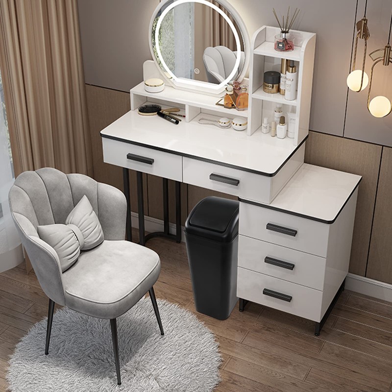 Readsky 14 Liter (3.5 Gallon) Plastic Trash Bin, Garbage Can