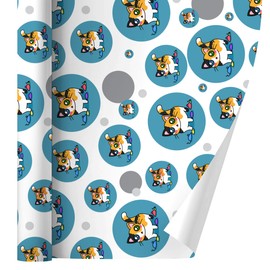 GRAPHICS & MORE Calico Kitten with Cat Toys Gift Wrap Wrapping Paper Roll