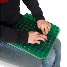 Abilitations GEL E SEAT Wheelchair Pressure Relief Seat Weighted Pad SPECIAL NEEDS Fidget Mat