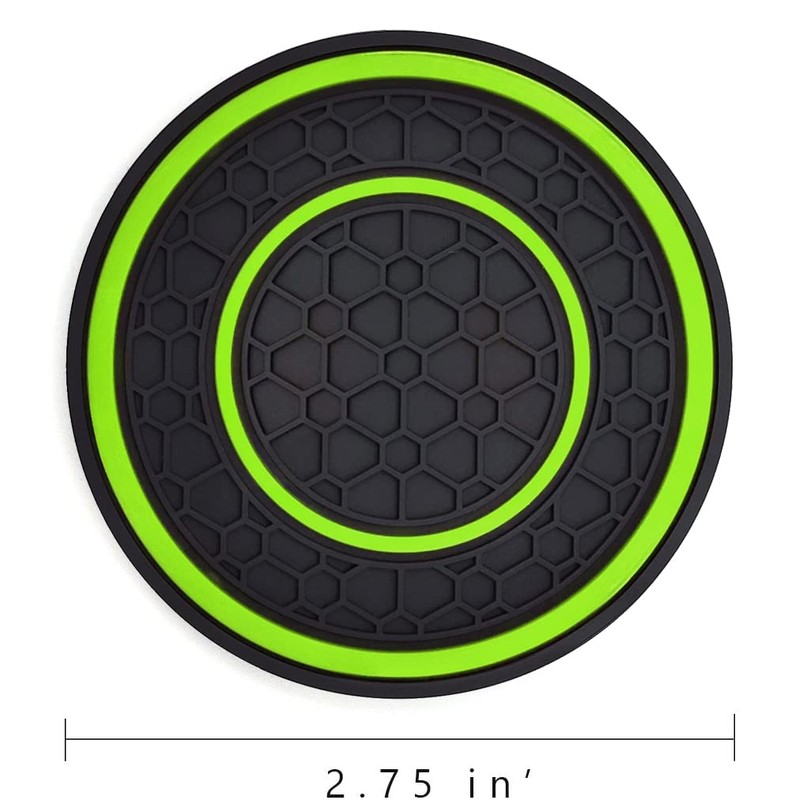 Auprite Car Cup Holder Coasters, 2 Pack Universal Auto Anti