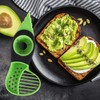 Disnace 3-in-1 Avocado Slicer, Avocado Corer and Avocado Peeler, Plastic