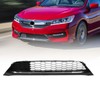YLT AUTO Front Bumper Lower Mesh Grill Grille W/Chrome Trim