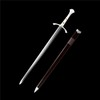 Fidestisan 45inch Handmade Medieval Claymore Real Long Sword Swords Full