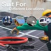 SGANGCAR Solar Extension Cable One Pair(30 Feet 10AWG) Solar Panel
