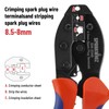 Ratchet Spark Plug Wire Crimping Tool Kit, 180 Degree/90 Degree/Straight