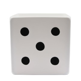 NPW Drinking Buddies Vegas Dice Ice Bucket – Dice Shaped Ice Bucket Cooler, Holds up to 3 Champagne Bottles, Perfect for Parties & Celebrations Las Vegas Party Decorations