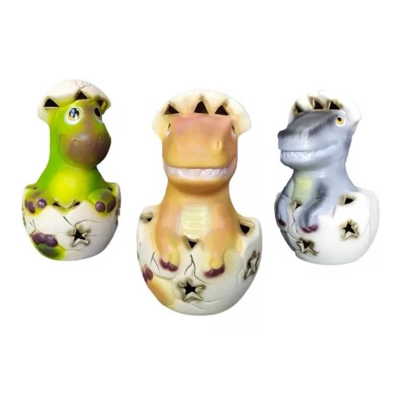 Liven&Decor 10 Centro Mesa Dinosaurio Fiesta Infantil Recuerdo Lampara