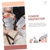 Ipetboom 3 Pairs Cut Resistant Finger Cots Reusable Finger Protectors