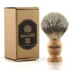 Easy Raku® Beard Brush Shaving Brush Badger Hair Shave Lather