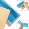 6 Packs Artisan Soap Loaf Wood Box for Soap Making,