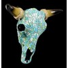 Figures Shop GmbH Wall Relief – Turquoise Cow Head with