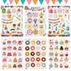 KERANEET Sticker Birthday Sticker Children's Happy Birthday Sticker Birthday Party