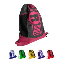 Ringside Boxing Gym Lightweight Glove Bag, One Size, Pink/Grey
