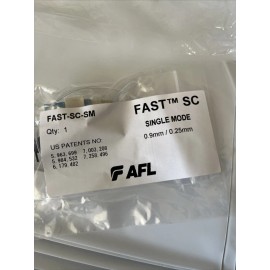 AFL  SC FAST-SC-SM-Singlemode Fiber Optic Connectors 0.9/0.25mm