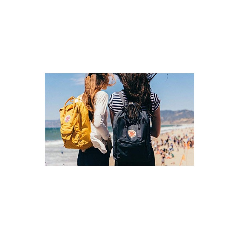 Fjällräven Kånken Unisex Travel Backpack - Side Slip Pocket -