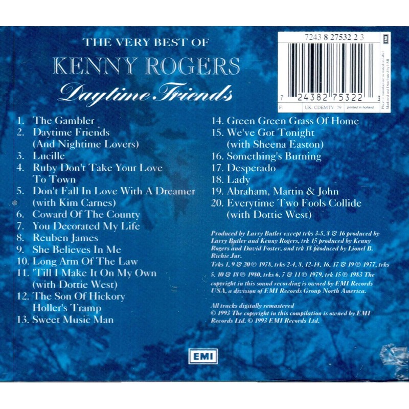 Kenny Rogers - Daytime Friends