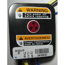 Carrier NEW CARRIER/ BRYANT/ PAYNE 341024-415 COMPRESSOR PLUG/ WIRING HARNESS