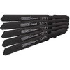 Draper 81731 Expert 5 Piece DT118G 92mm Jigsaw Blade Set,