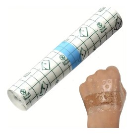 Rollo De Parches Impermeables Para Hemodiálisis De 5mx20cm Azul Claro