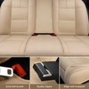 KIDYACWST Auto Car Seat Covers Accessories Front Seat Leather Cushion