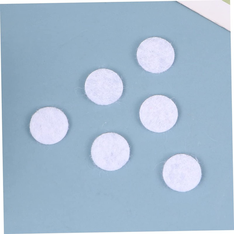 DOITOOL 200pcs Cotton Filters Replacement Round Cotton Pads Facial Vacuum