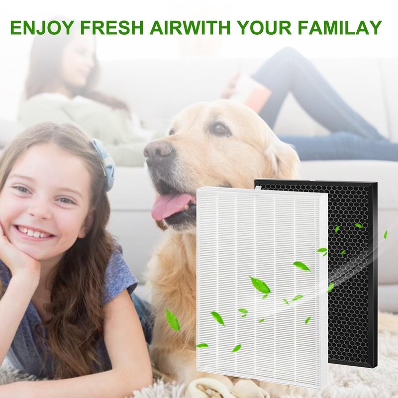 2 Pack XQ True HEPA Replacement Filter X Compatible with