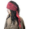 Exact WIG w/Bandana Dreadlock And Hair Beads Stick DLX Jack
