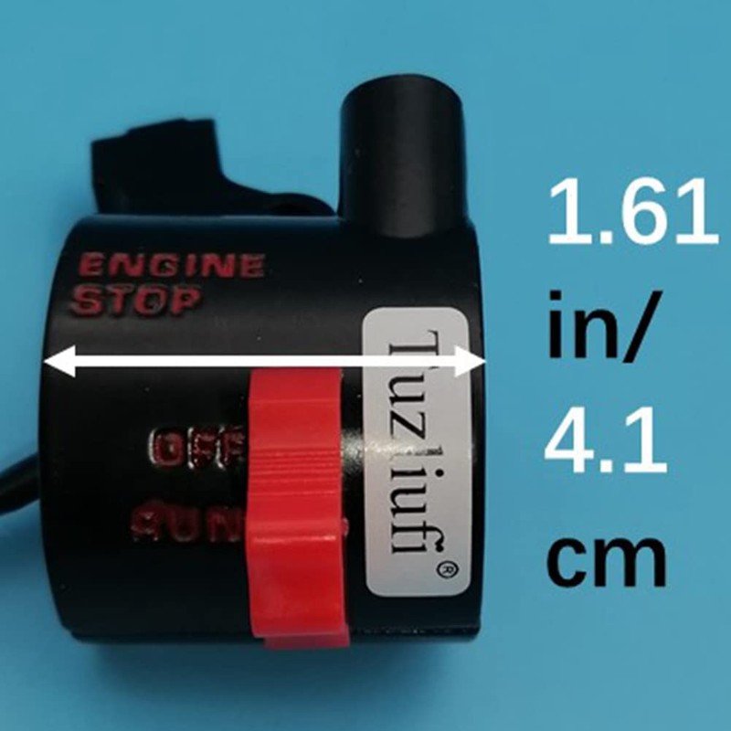 Tuzliufi Start Light Right Handle Bar Stop Kill Switch Compatible