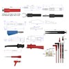 27Pcs Multimeter Test Set Electrical Hook Probes Multifunctional Replaceable Kit