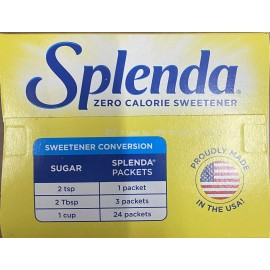 SPLENDA Zero Calorie Sweetener 400 Count Packets 14.1 oz Box