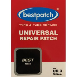 Bestpatch UR3 2-3/8" x 2-3/8" Universal Tire and Tube Patches (30 Box)