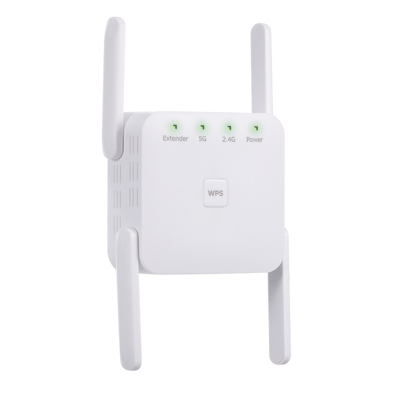 1200Mbps 2.4G 5G Dual Frequency WiFi Repeater WiFi Extender Wireless