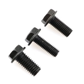 Reverse Thread Screws PZRT 3pcs Black Metal 6mm 7mm 8mm Thread Reverse Screws for Makita 110/4100NB/NH DCA FF-110 Cutting Machine (1pcs 6mm + 1pcs 7mm +1pcs 8mm)