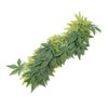 Green Artificial Plant Fake Leaves Aquarium Fish Tank Reptile Terrarium