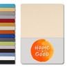 home4good Fitted Sheet, 160 x 200 cm, 100% Combed Cotton,