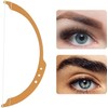 Diseño de cejas de maquillaje permanente, herramienta de medición del