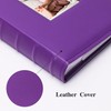 Vienrose Photo Album 4x6 300 Photos with Memo Area Leather