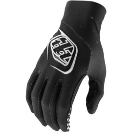 Troy Lee Designs Motocross Motorcycle Dirt Bike Racing Mountain Bicycle Riding Gloves, SE Ultra Glove (Black, Medium)