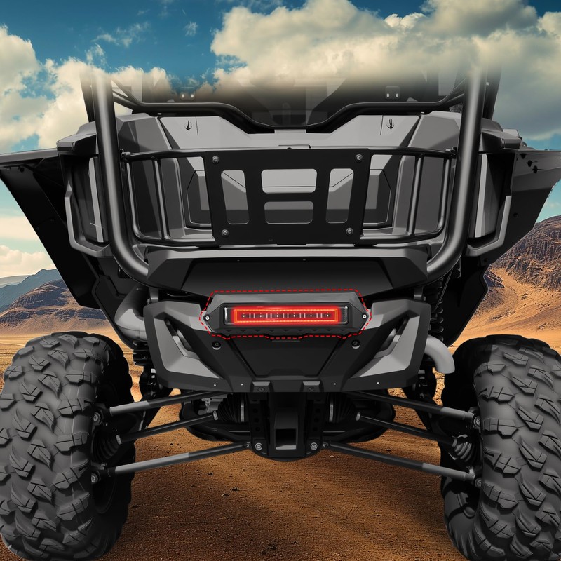 LED Rear Center Accent Tail Light Kit for Honda Talon