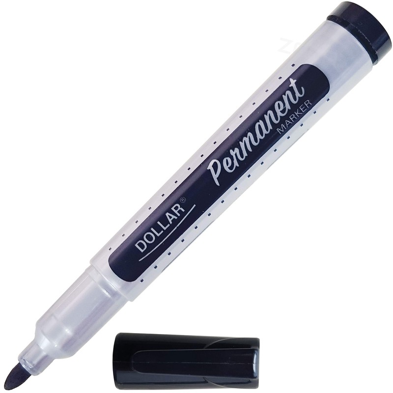 DOLLAR 4 x 2.0mm Bullet Tip Allmark BLACK BLUE RED